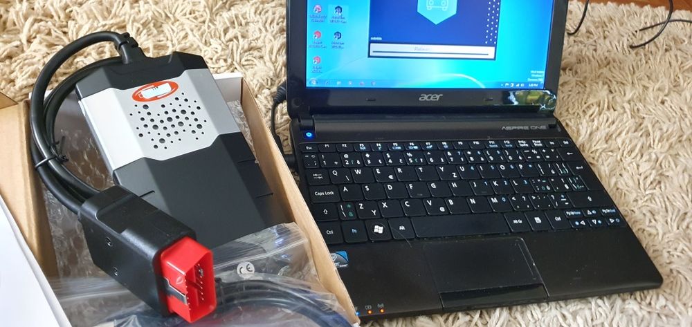 Laptop Acer Aspire One D270 + soft diagnoză auto (până în 2021)