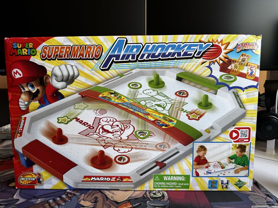 Super Mario Air Hockey – настолна игра
