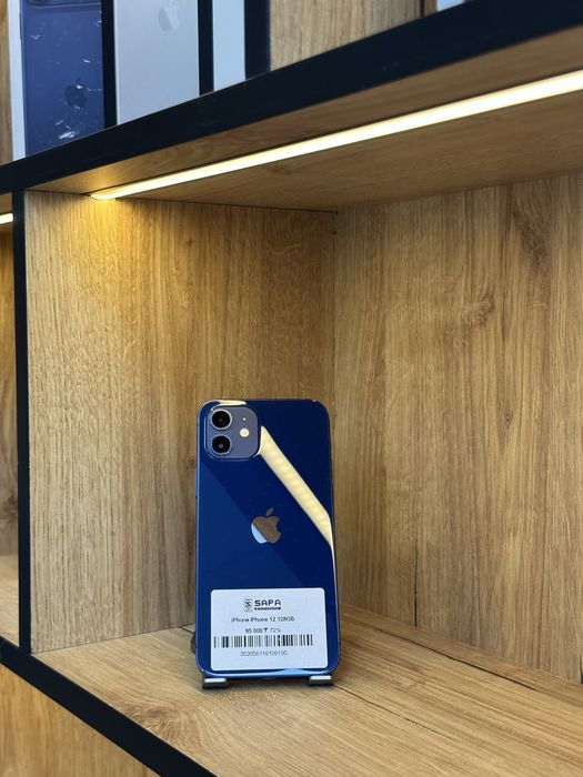 iphone 12 blue отличный [+_=