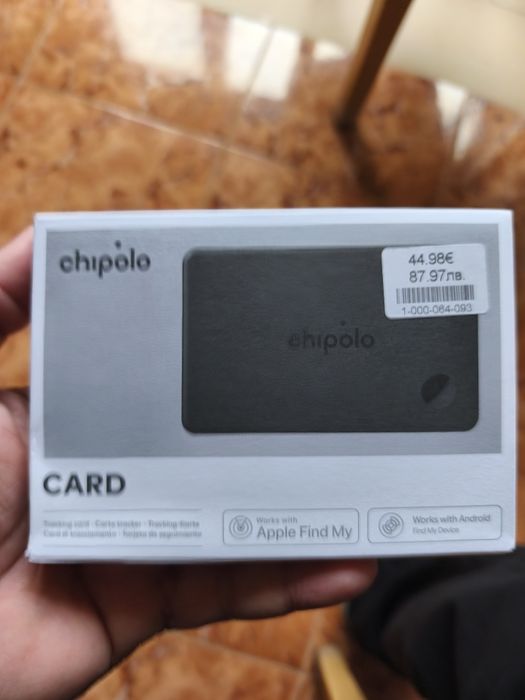 Chipolo CARD  ново