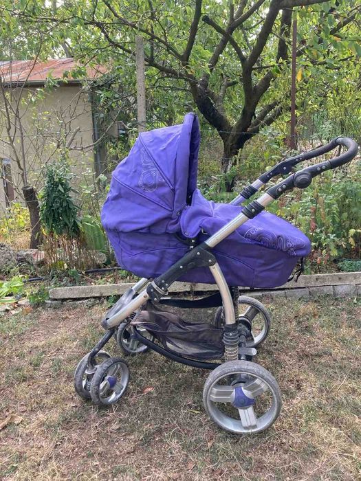 Комбинирана бебешка / детска количка Bertoni Plasma violet Butterfly