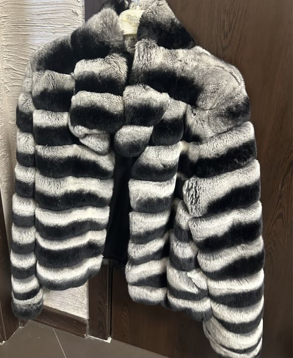 Дамско Палто рекс тип чинчила невероятно качество