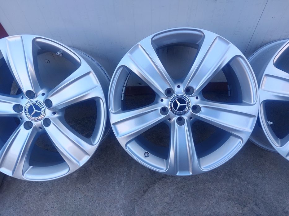 Jante aluminiu originale r18 / Mercedes Vw Audi Skoda Seat / 5x112