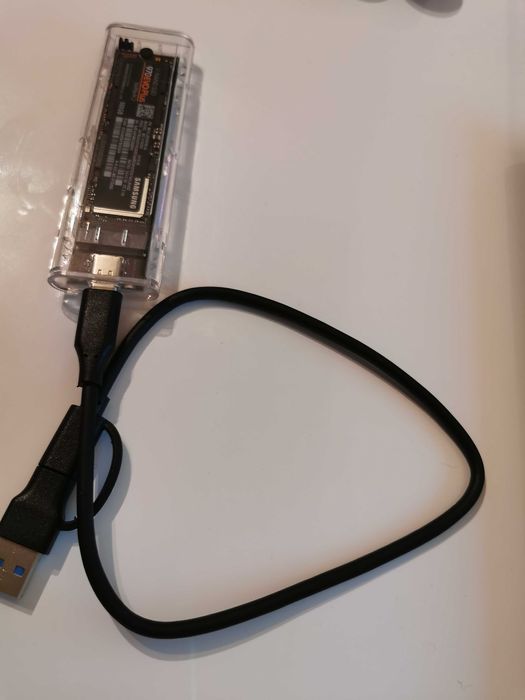 SSD SAMSUNG 970 EVO Plus, 500GB, M.2 + USB 3.1 Case