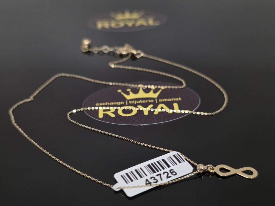 Bijuteria Royal:Lanț aut 14k/1.28 gr