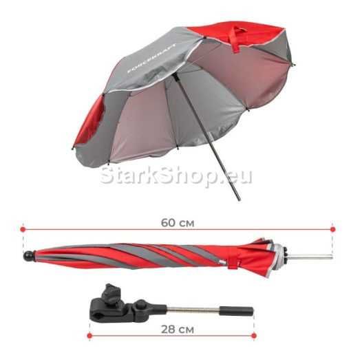 Сгъваем Шезлонг Походно Легло с Джобче Чадър 200кг Метална Конструкция