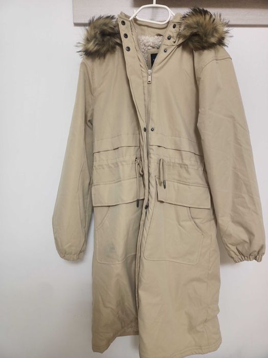 Geaca crem dama LC Waikiki