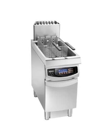 Elframo - Friteuza gaz 23 litri Friteuza 1 cuva; 25 kW; Lift AUTOMAT