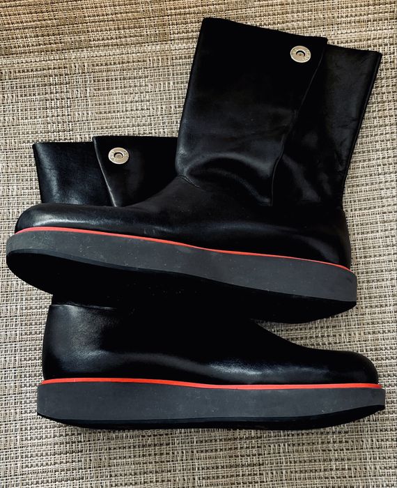 Модна къща Jil Sander култови кожени ботуши