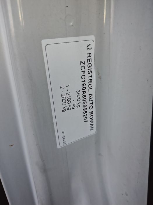 Iveco dayli 65c15 Detarat 3,5tbasculabil