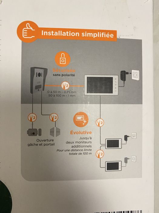 Videointerfon visiokit 7 sentinel