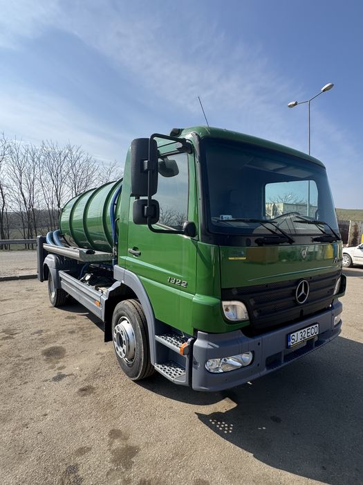 Vidanja Mercedes Atego vidanjare+spalare\desfundare