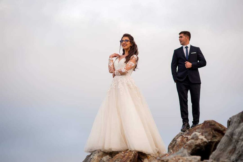 Rochia de mireasa S/M curățată profesional+ cadou