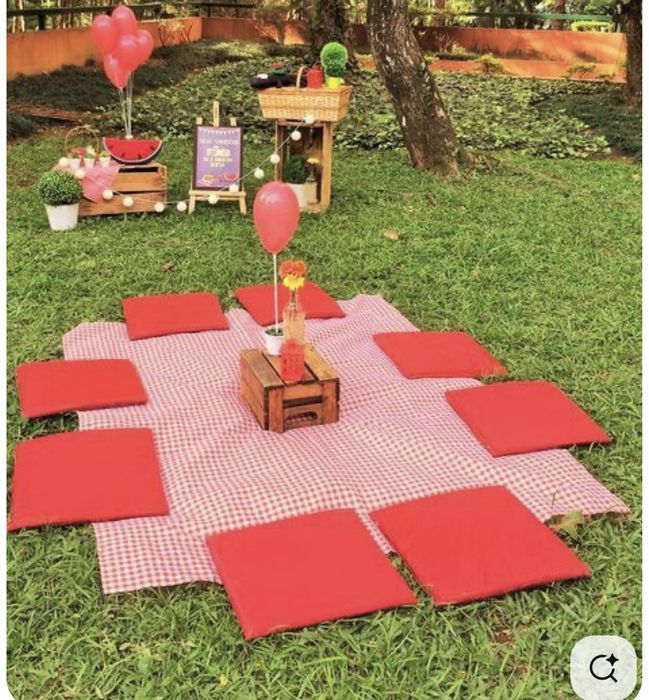 Пикник коврик и сидушки все для пикника