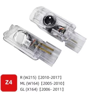 Плафон 2 бр. LED лампа за врати 3126-BZ4 на кола с проектор лого за Me