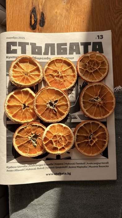 100% Натурални Изсушени Портокалови Резени – 100g Премиум Качество