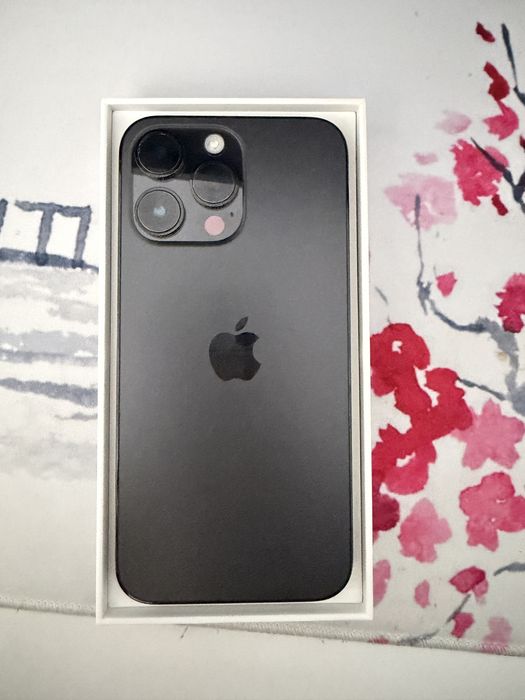 Iphone 14 Pro Max, 256GB, Space Black, 76% starea bateriei cu toate piesele originale