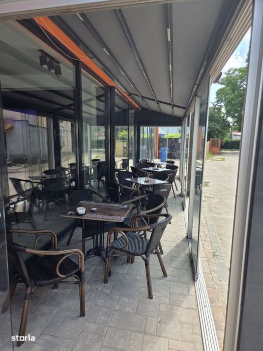 Afacere la cheie cafenea 80 mp, terasa 60 mp, zona Bals