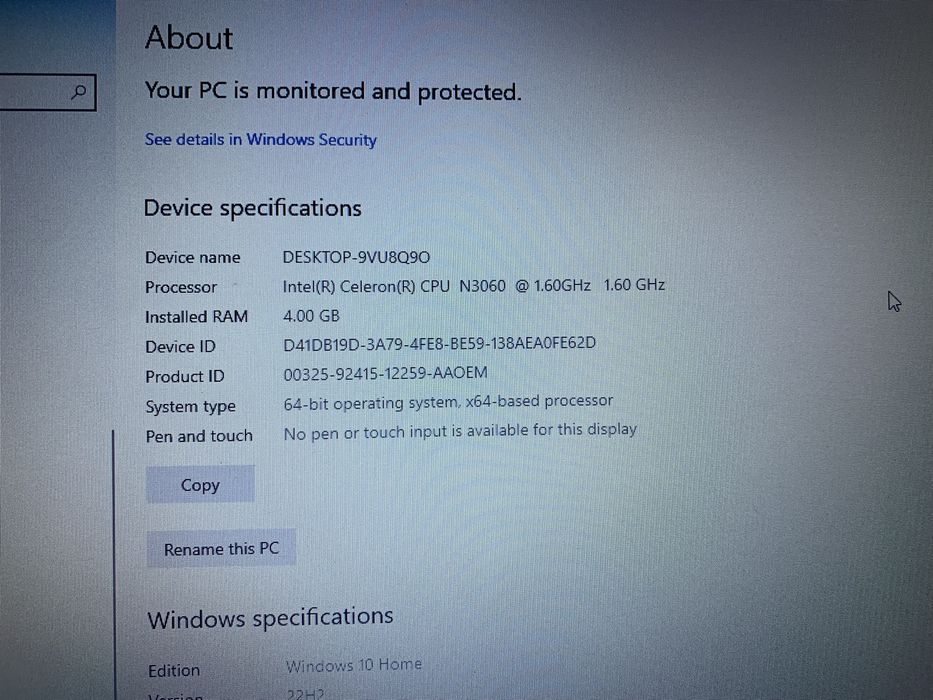 Laptop Acer Aspire 3