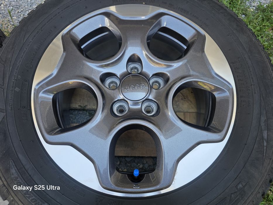 Лети джанти 16ки 5х110 Jeep + зимни гуми 215/65/16 Falken