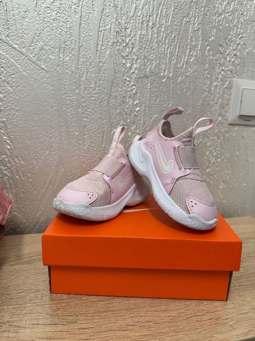 Nike, Спортни обувки Flex Runner 3 Бял/Пастелнорозов номер 21