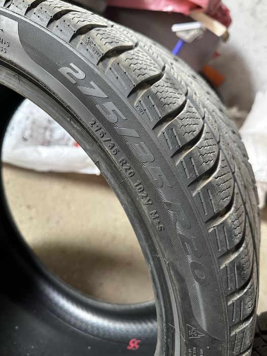 Set anvelope Pirelli Sottozero 3 M+S RunFlat Steluta BMW 275/35/20 - 245/40/20 - Ca noi - Rulaj 500Km