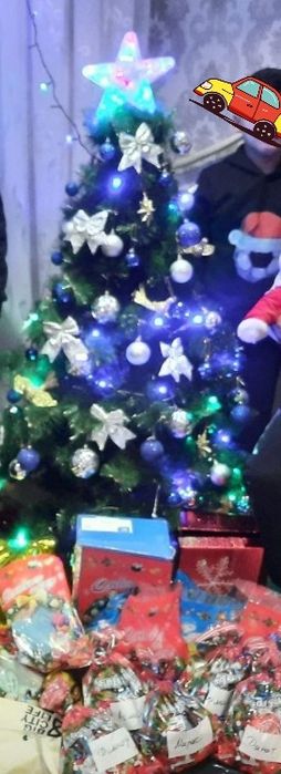 Ёлки и игрушки на новый год