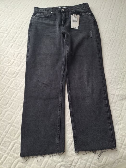 Mango, черни дънки нови