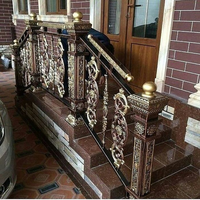 Перила лестница ясаймиз