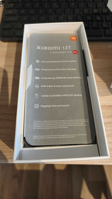 Xiaomi 13 T Black 8GB 256GB