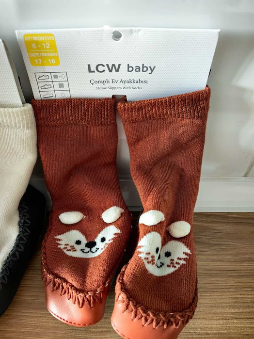 Бебешки домашни чорапки