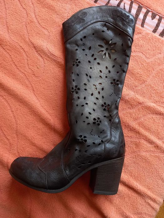 Летни ботуши от кожа