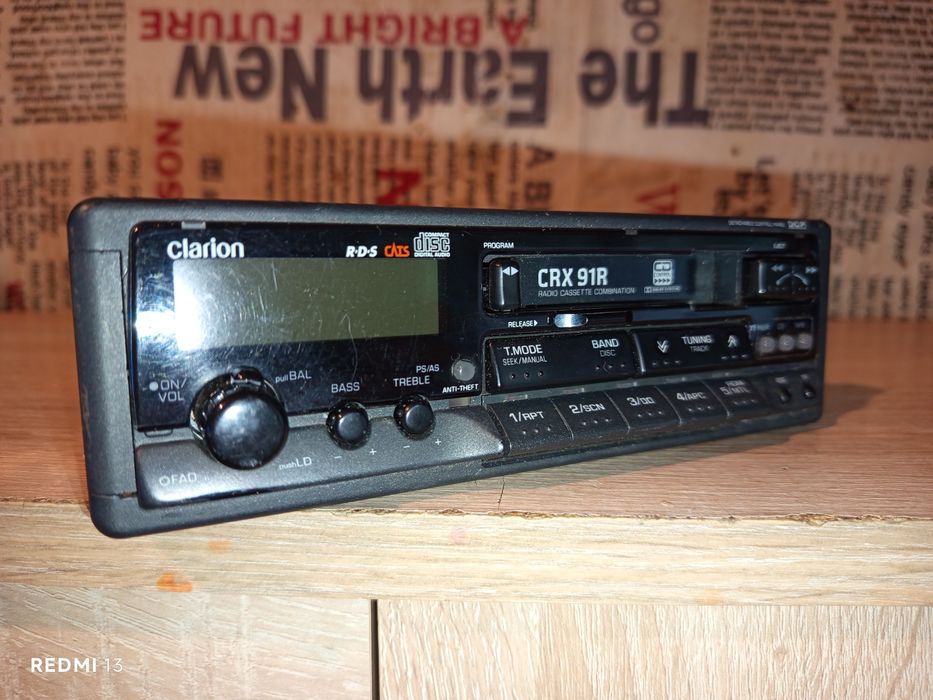 Авто Касетофон "Clarion" CRX 91R