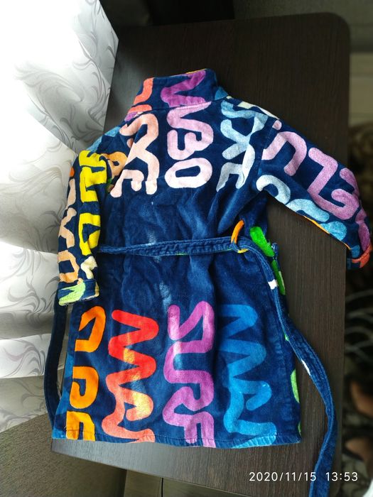 Халат банный детский