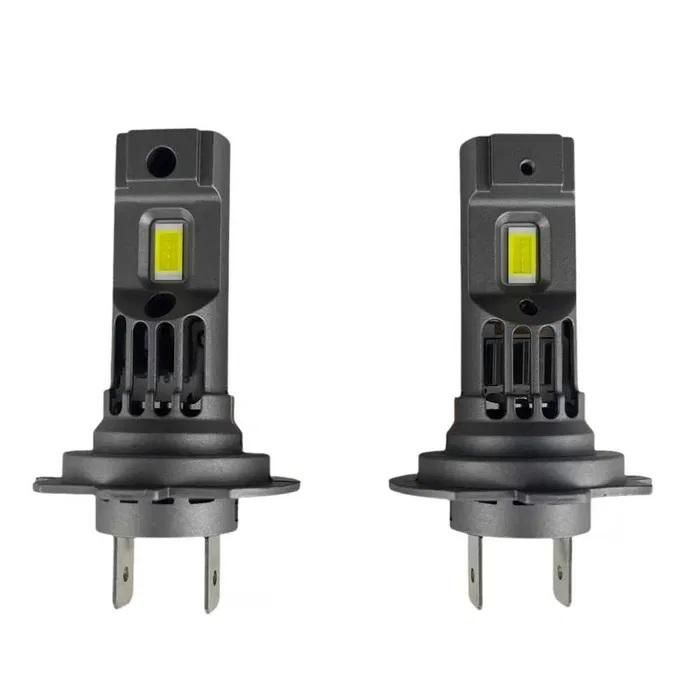 комплект диодни крушки за фар h7 h18 canbus 60w 12v 6000к 5000lm ...