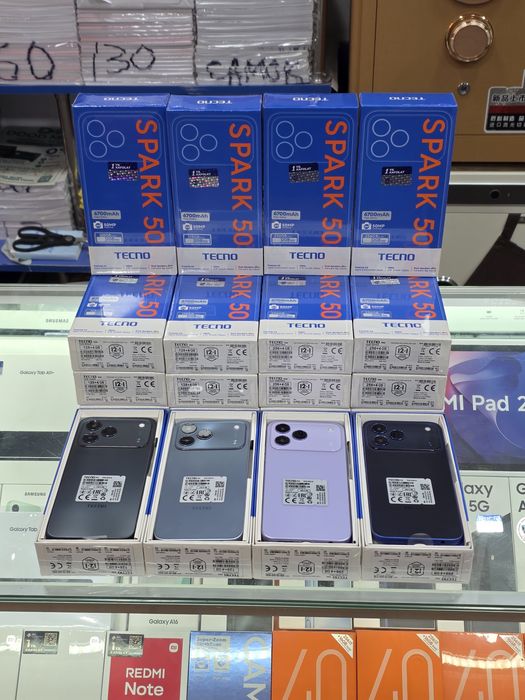 TECNO SPARK 50  (2026) New Super Skidka+Garantiya+Dastavka