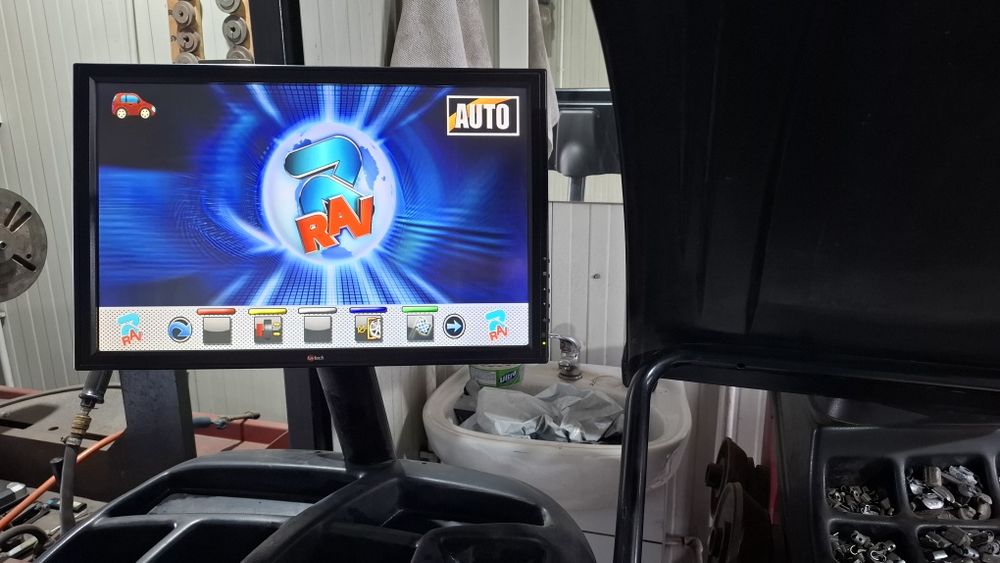 Vand aparat de echilibrat roti Ravaglioli G7 Scan