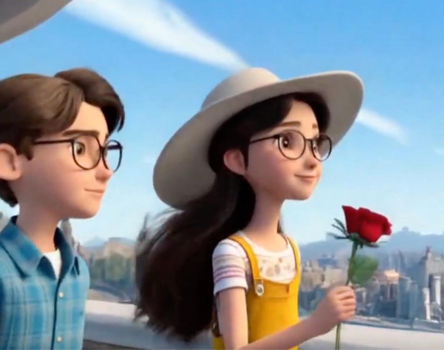 Мультфильм/Lovestory в стиле PIXAR, Disney