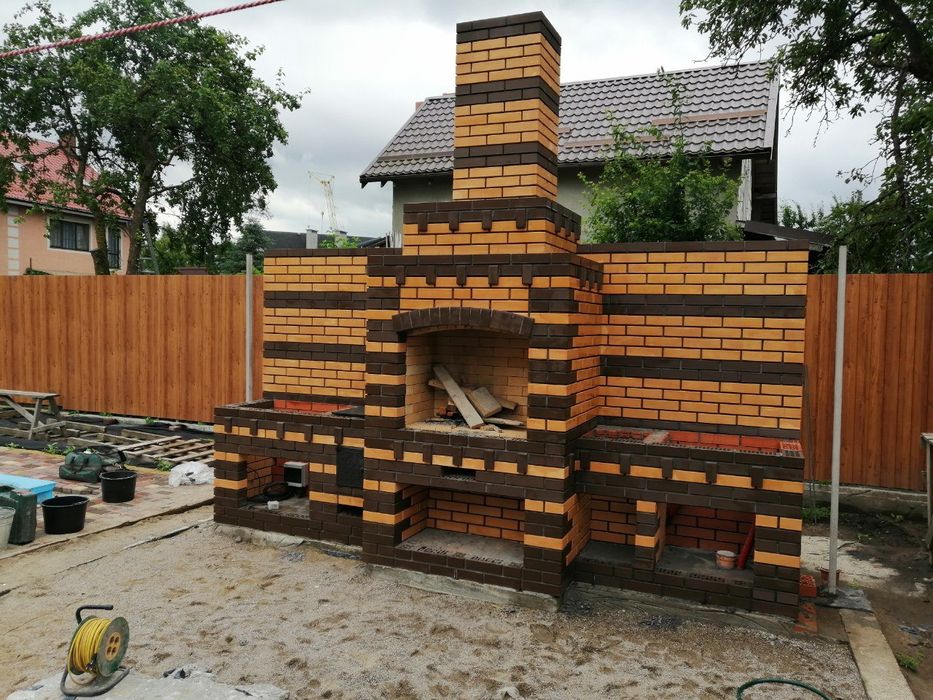 СТРОИТЕЛЬСТВО Летние кухни. Печи. Камин.