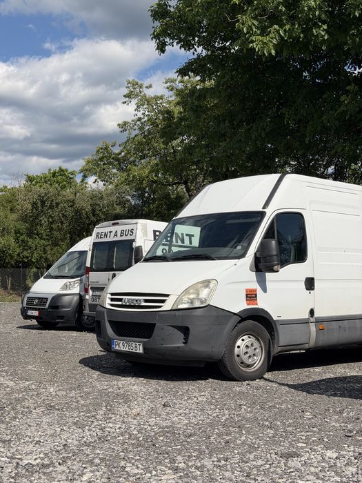 Под наем Товарен бус Fiat DUCATO 6 местен 3500 кг клима