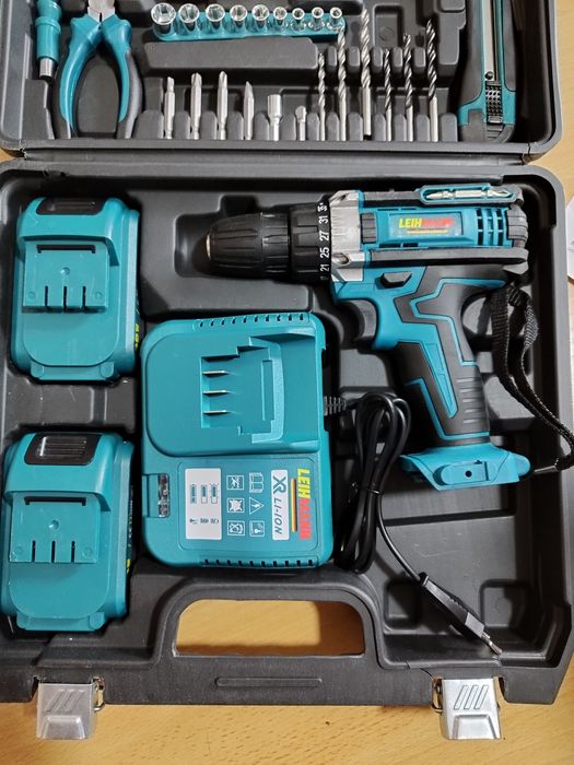 Set Bormasina/Filetanta cu 2 acumulatori