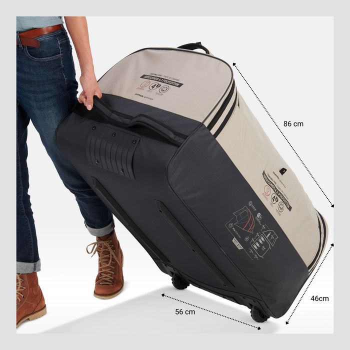 Cort de camping gonflabil 4 locuri 2 - produs resigilat Decathlon