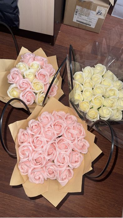 Мыльные цветы/букеты