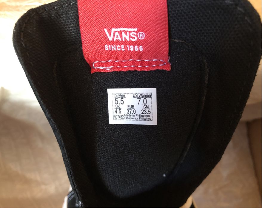 НОВИ Vans Sk8-Hi ОРИГИНАЛНИ дамски кецове - 38/24см