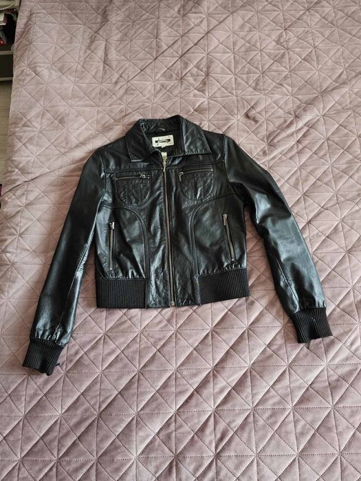 Дамско яке от естествена кожа