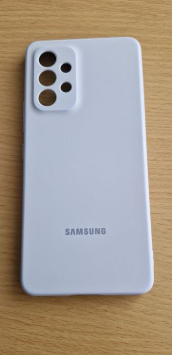 Кейс Samsung A53 бебешко синьо