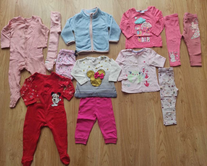 Лот за момиче, размер 80 (9-12 м.)