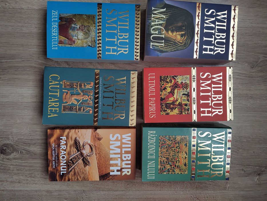 Wilbur Smith – seria Egiptul antic (6 titluri)