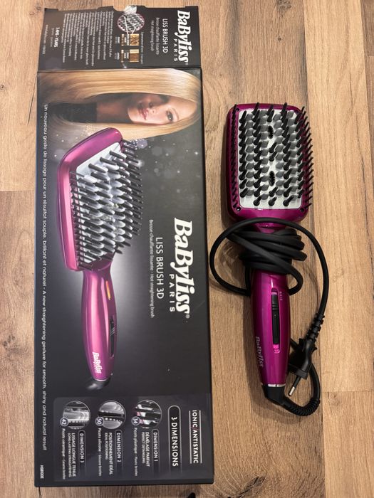 Perie de indreptat parul Babyliss Liss Brush 3D HSB100E
