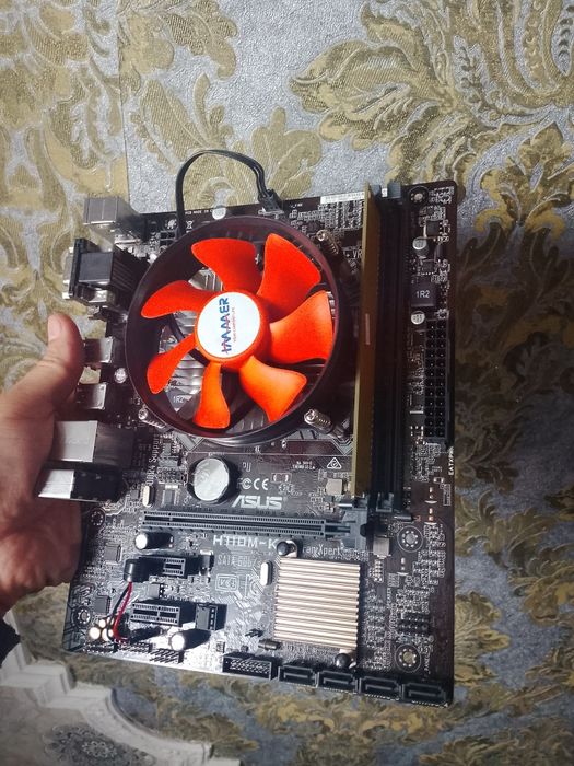 Продам H110M K ASUS комплект